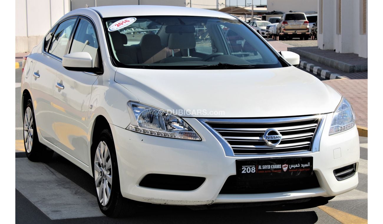 Nissan Sentra Nissan Sentra 2016 GCC 1.8 in excellent condition without accidents, very clean from inside and outs