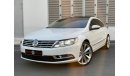 Volkswagen Passat CC GREAT DEAL OFFER = FREE REGISTRATION WARRANTY GCC SPECS