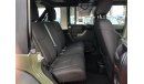 Jeep Wrangler UNLIMITED (MILITARY GREEN) GCC 2015 LOW MILEAGE IN MINT CONDITION