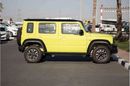Suzuki Jimny 2024 Suzuki Jimny 1.5 GLX - Kinetic Yellow + Black inside Black | Export Only