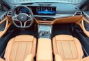 BMW 430i M SPORT PRO 2.0 L | GCC | Low Mileage | Pristine Condition