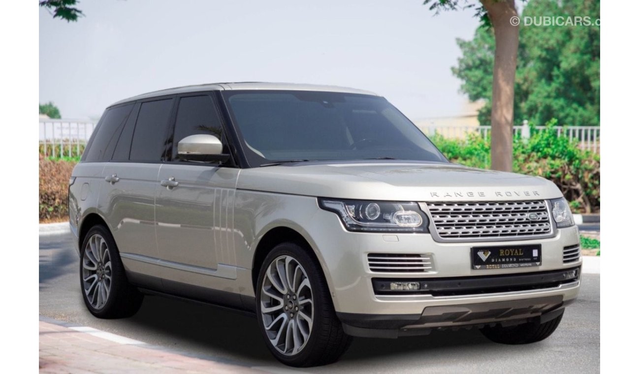 لاند روفر رانج روفر فوج إس إي سوبرتشارج Range Rover Vogue SE Supercharge GCC 2014 Under Warranty and Free service