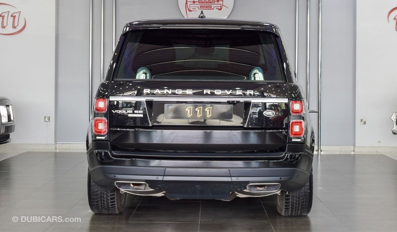 Land Rover Range Rover Vogue SE Supercharged / 5 Years Warranty and Service Contract / GCC Specifications