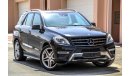 Mercedes-Benz ML 500 AMG GCC under Warranty with Zero Down-Payment.