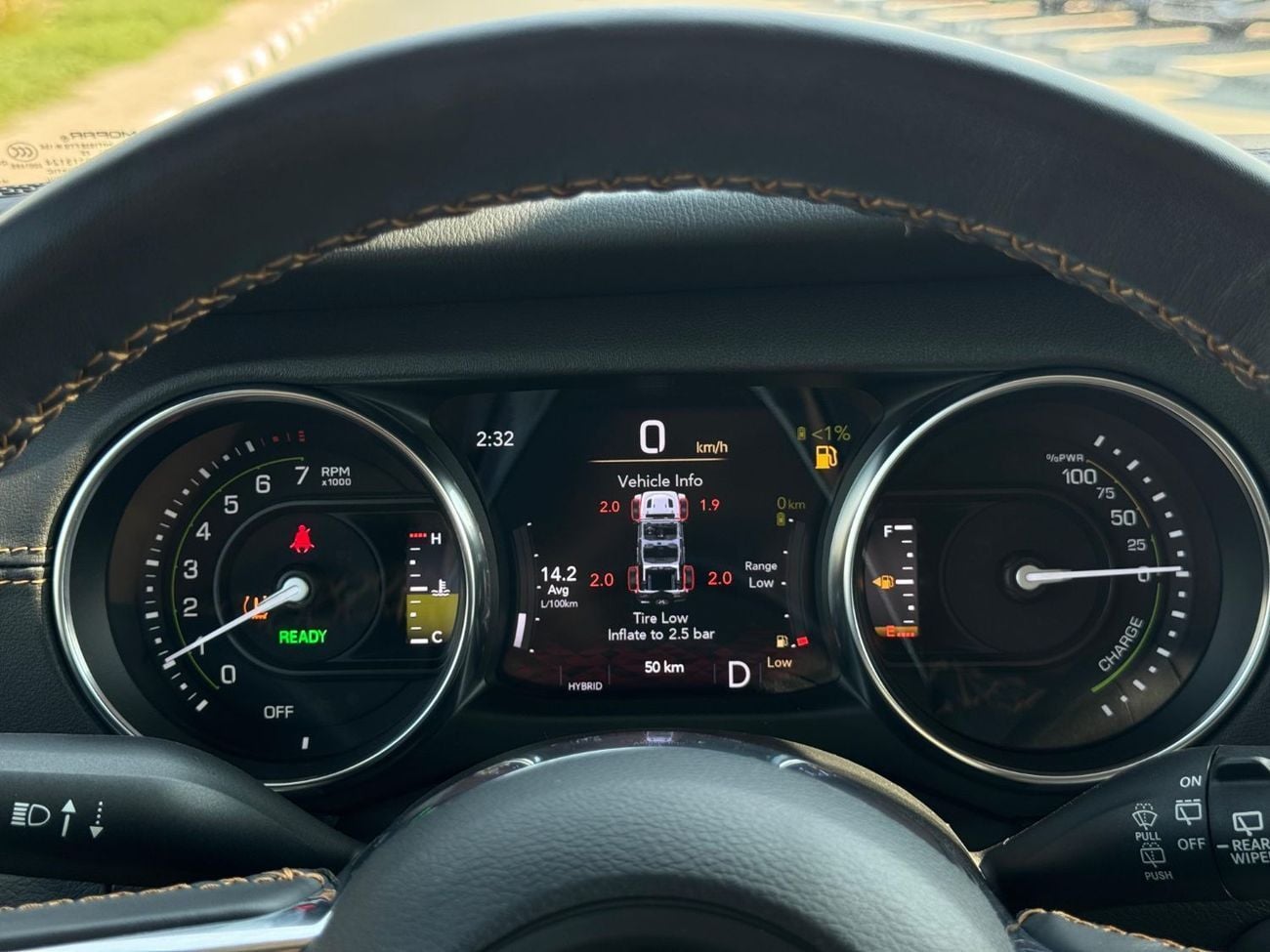 جيب رانجلر Wrangler 4XE 2.0L Turbo PHEV 2023 UAE Price @ 143,000 AED