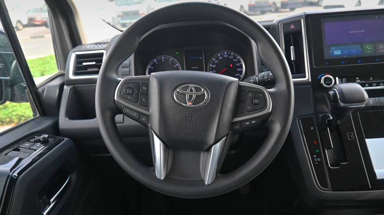 تويوتا جرافينا Toyota Granvia 2025 3.5L Petrol RWD 9 Seats Transmission Automatic  Black Outside Black Inside