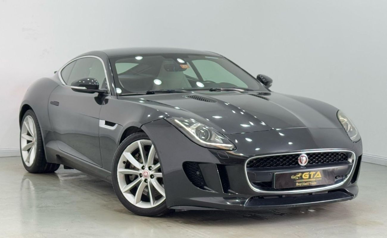 Jaguar F Type Std 3.0L (335 HP) 2015 Jaguar F-Type, Full Service History, Excellent Condition, GCC