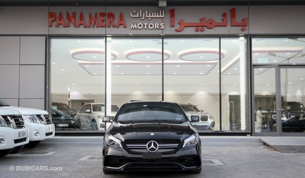 Mercedes-Benz CLA 45 AMG 4 Matic With 2018 body kit