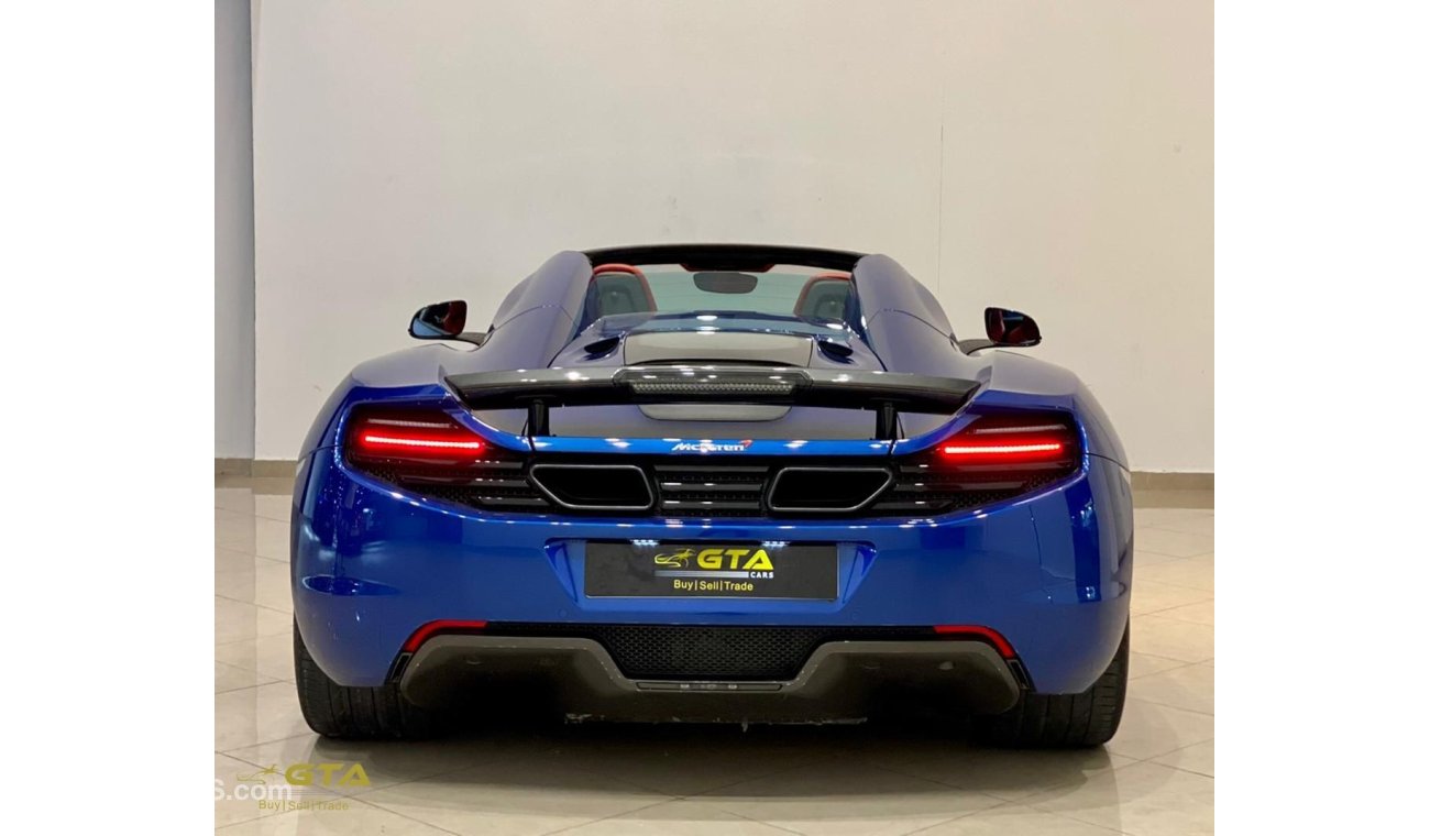 McLaren MP4 12C SPOTLESS 2014 McLaren MP4-12C Spider, Full Service History, Warranty GCC Carbon Fiber