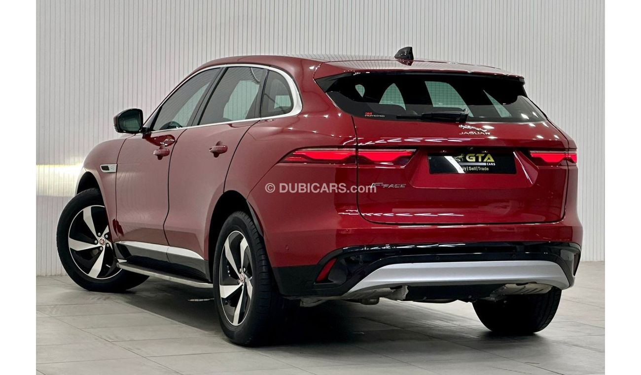جاكوار F بيس 2021 Jaguar F-Pace S P250, February 2026 Jaguar Warranty, 2025 Jaguar Service Pack, Low Kms, GCC