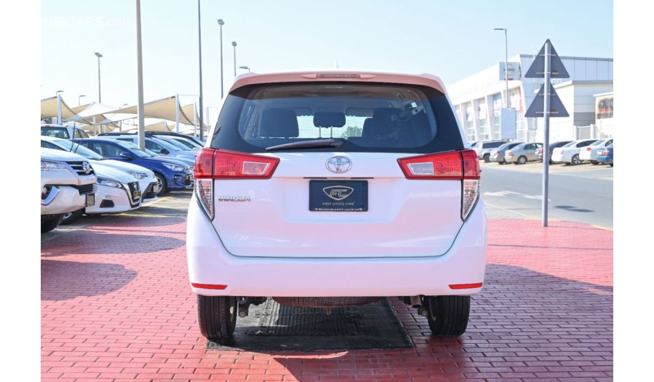 Toyota Innova SE SE SE 2019 | TOYOTA INNOVA | 2.7L V4 | 5-DOORS 7-SEATER | GCC | VERY WELL-MAINTAINED | SPECTACULA