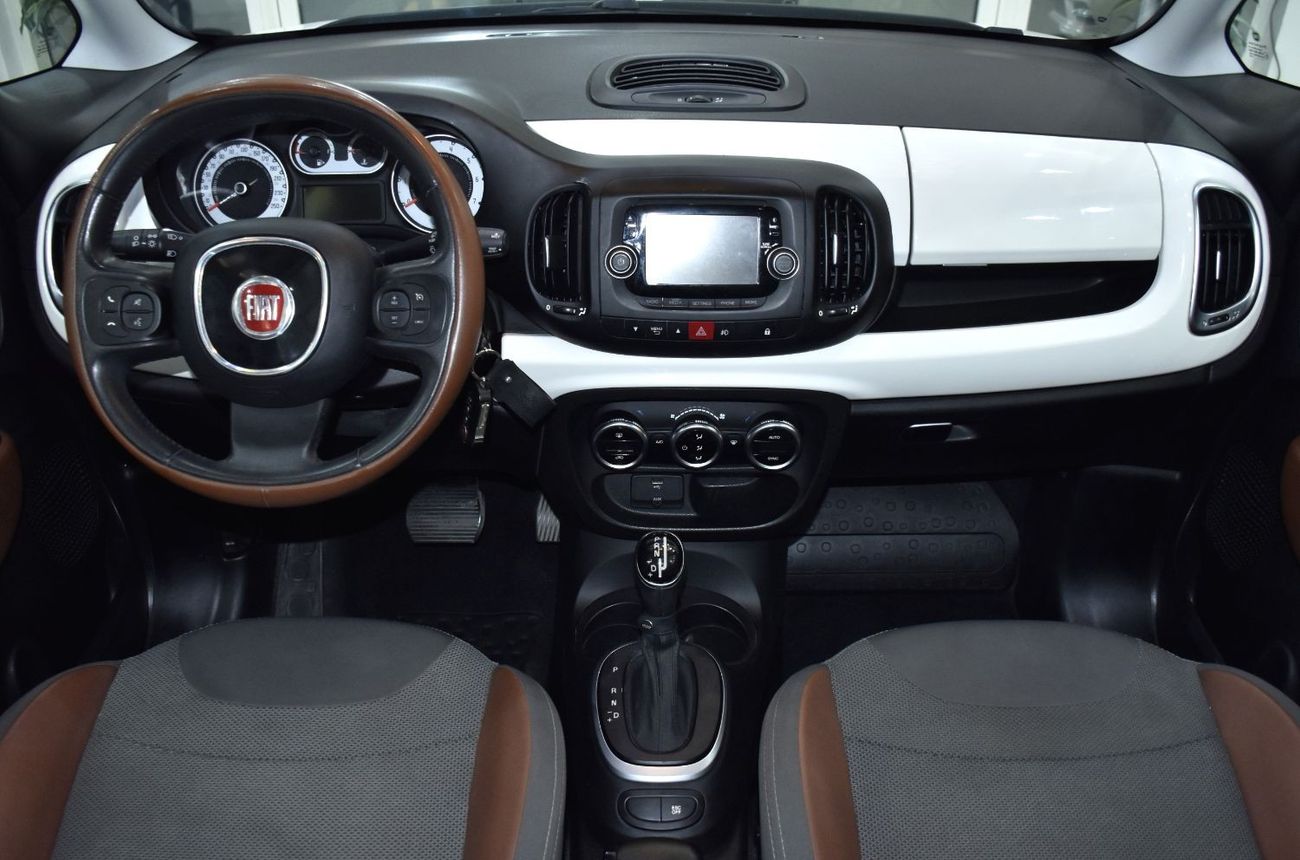 Fiat 500L EXCELLENT DEAL for our FIAT 500 L ( 2015 Model ) in White Color GCC Specs