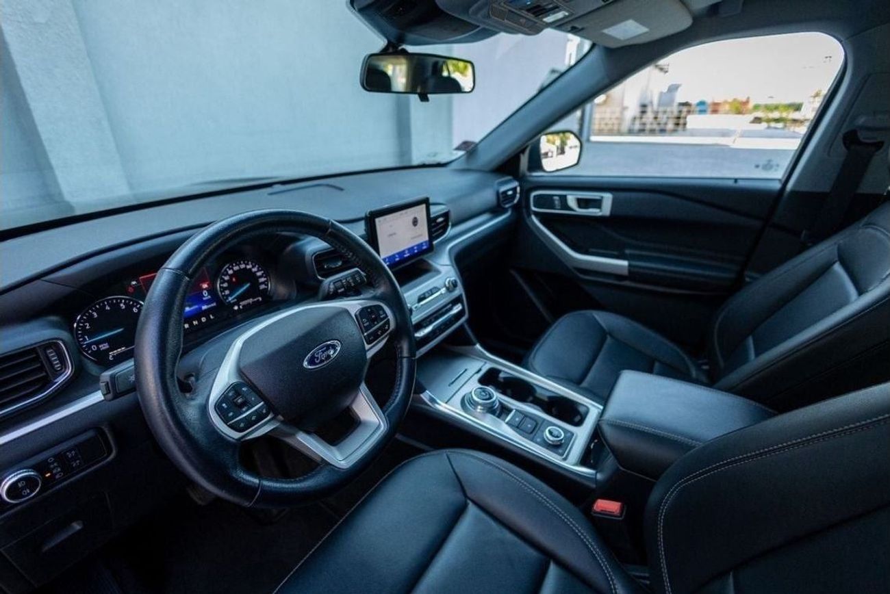 فورد إكسبلورر XLT 202A 2.3L 4WD Ford Explorer XLT (7 SEATER) 2022 GCC under Agency Warranty and Service Contract w