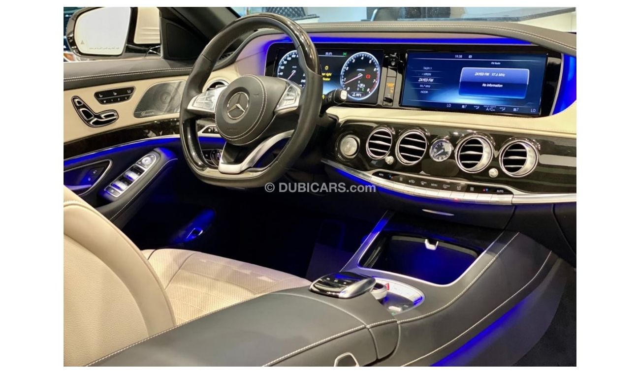 Mercedes-Benz S 500 2016 Mercedes S500 6 Button, Warranty, Full Mercedes Service History, Low KMs, GCC