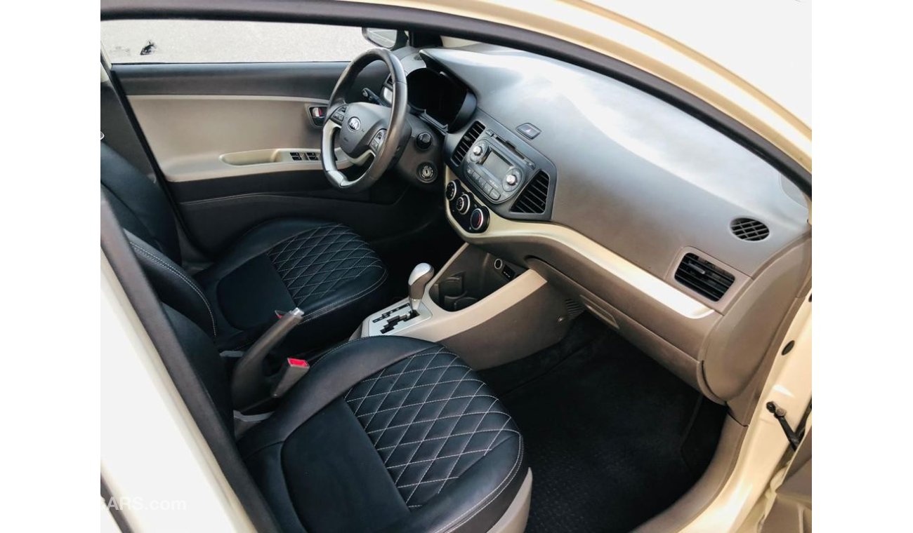 Kia Picanto EX Plus MODEL 2014 GCC CAR PERFECT CONDITION INSIDE AND OUTSIDE LOW MILEAGE