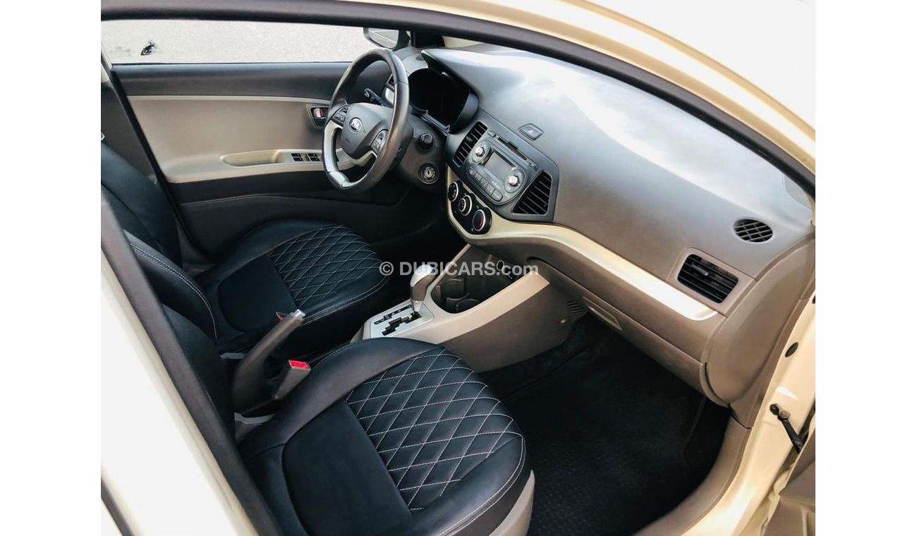 Kia Picanto EX Plus MODEL 2014 GCC CAR PERFECT CONDITION INSIDE AND OUTSIDE LOW MILEAGE
