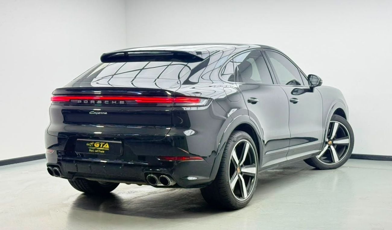 بورش كايان STD 2025 Porsche Cayenne Coupe, 2027 Porsche Warranty + Service Pack, Full Porsche Service History, 