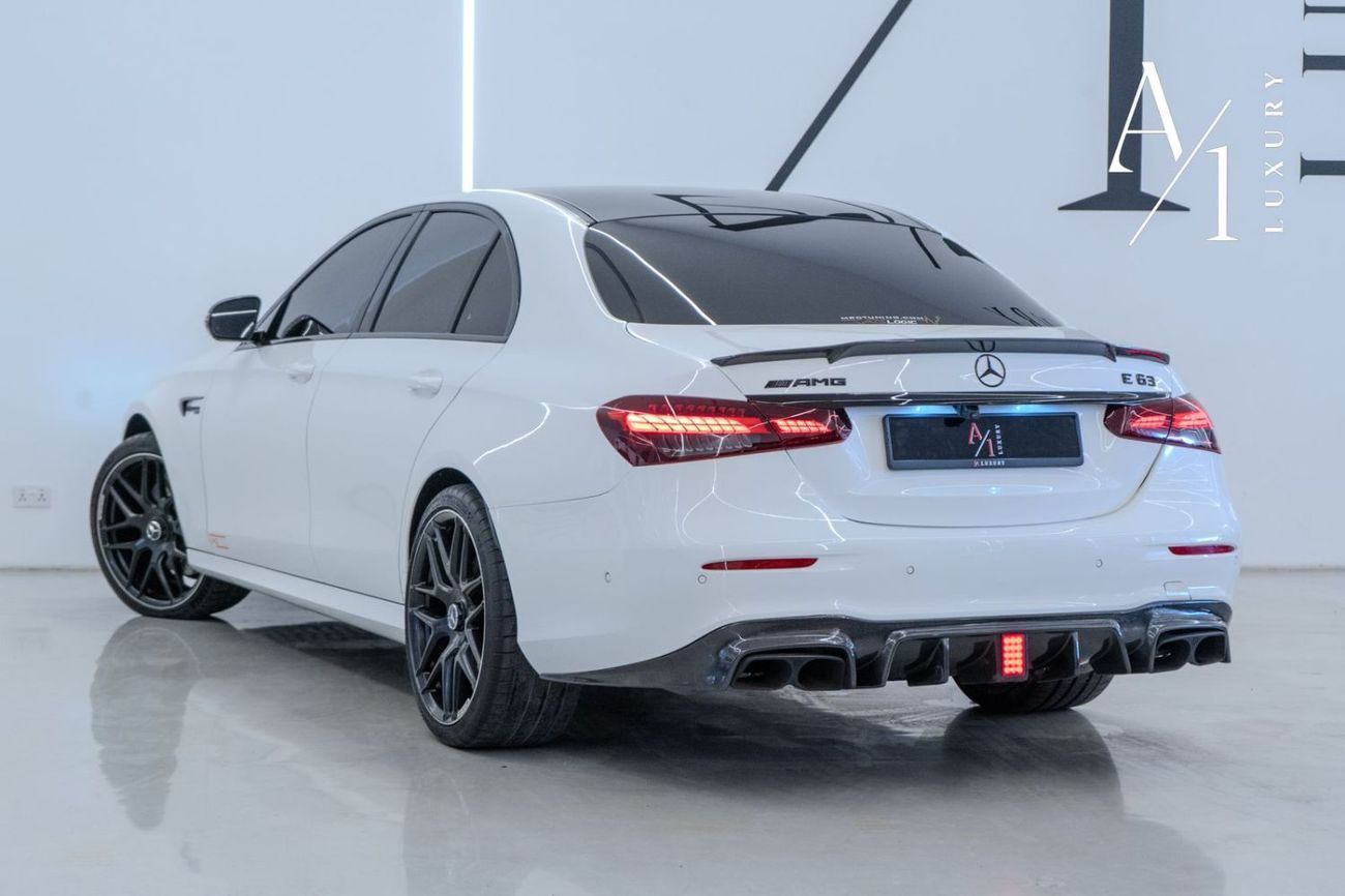 مرسيدس بنز E 63 AMG 2021 Mercedes Benz E63 AMG 4MATIC+, Warranty, Service History, Full Options, Stage 2