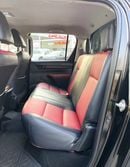 Toyota Hilux 2021 2.7 ENGINE 4 CYLINDER BLACK COLOR INSIDE BLACK AND RED GCC SPECS VERY GOOD CONDITION