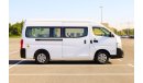 Nissan NV350 Urvan High Roof / 13 Executive Seats / 2.5 Petrol M/T / GCC / Like New Condition / Book Now