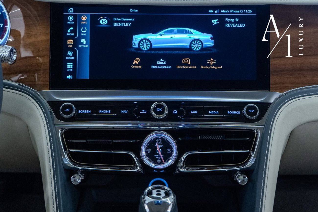 Bentley Flying Spur 4.0T V8 2023 Bentley Flying Spur, Warranty, Service Contract, GCC Spec, Full Service history