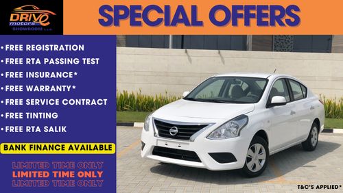 Nissan Sunny S S S GCC UNLIMITED KM WARRANTY NISSAN SUNNY 2021 ONLY 610 MONTHALY