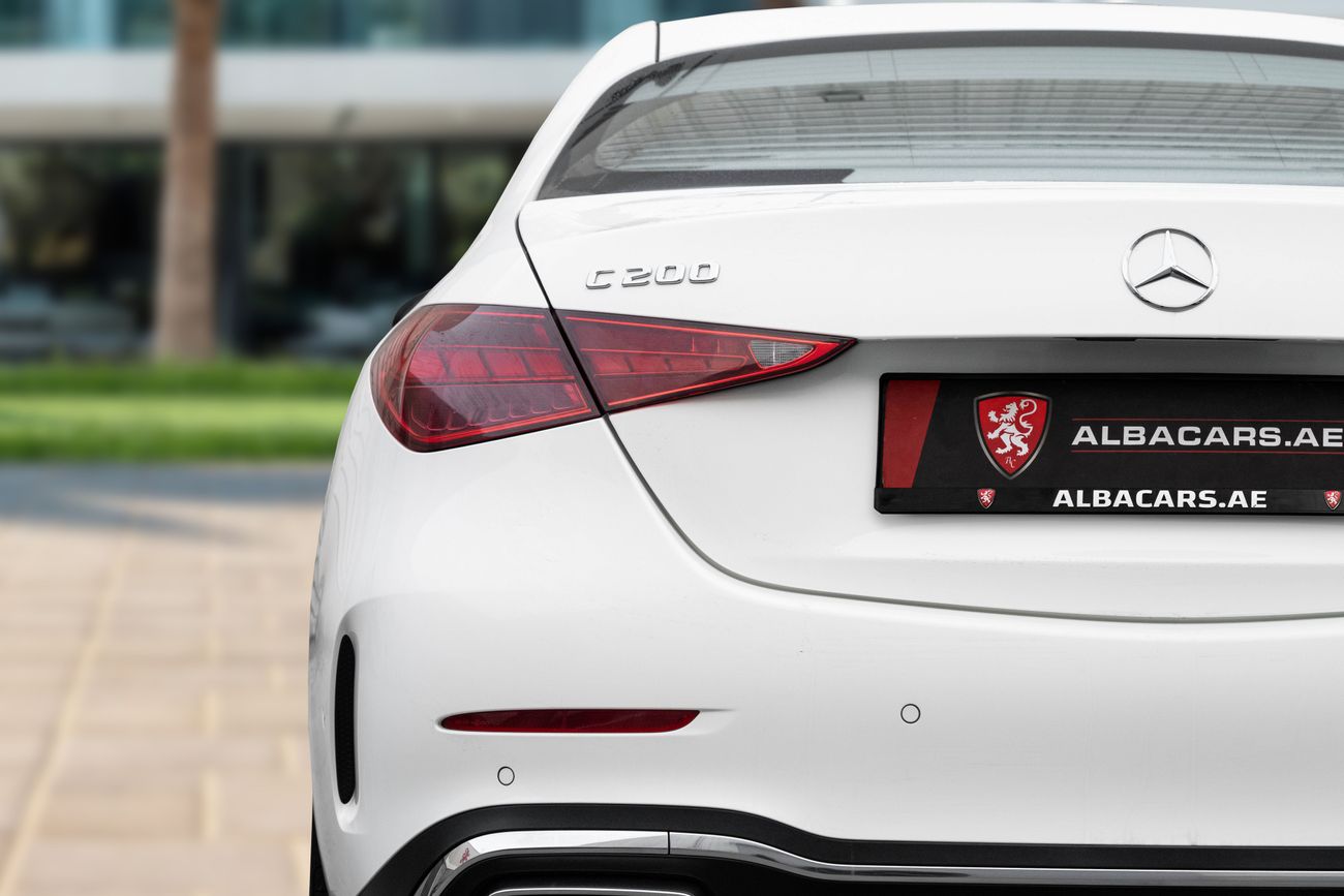 مرسيدس بنز C 200 C200 AMG | 3,193 P.M | 0% Downpayment | Mercedes Warranty! | Ramadan Offer!