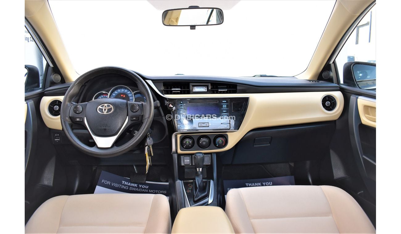 Toyota Corolla 2.0L SE GCC 2019 DEALER WARRANTY