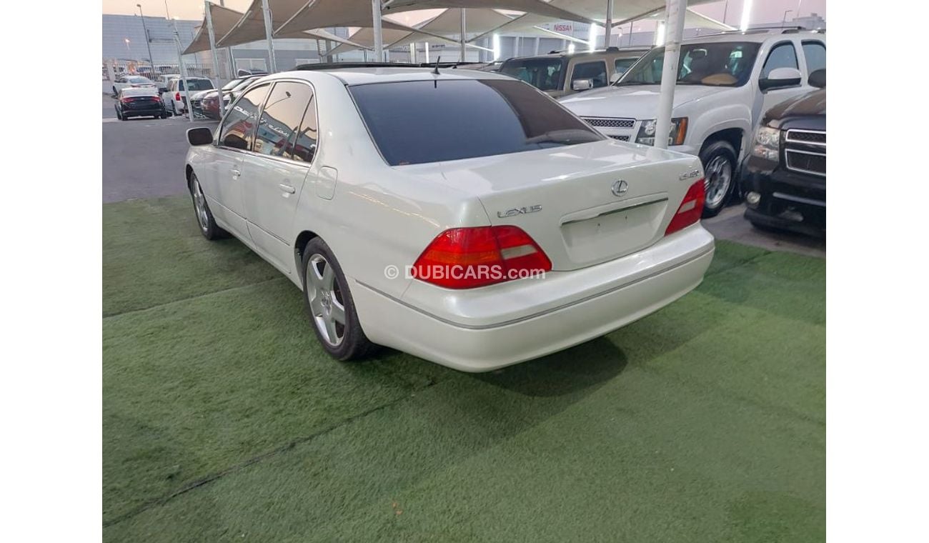 لكزس LS 430 وارد موديل 2002 نصف الترا لون ابيض داخل بيج فتحه جلد رنجات حساسات بحاله ممتازه لاتحتاج لأي مصاريف