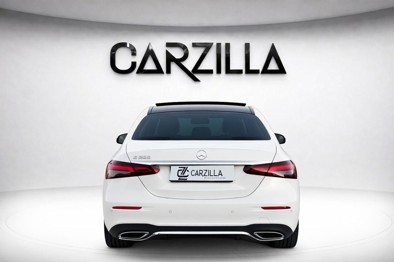Mercedes-Benz E200 2.0L AED 3,329 / Monthly l 0% Down Payment l E200 AMG l Gargash Warranty till 2028
