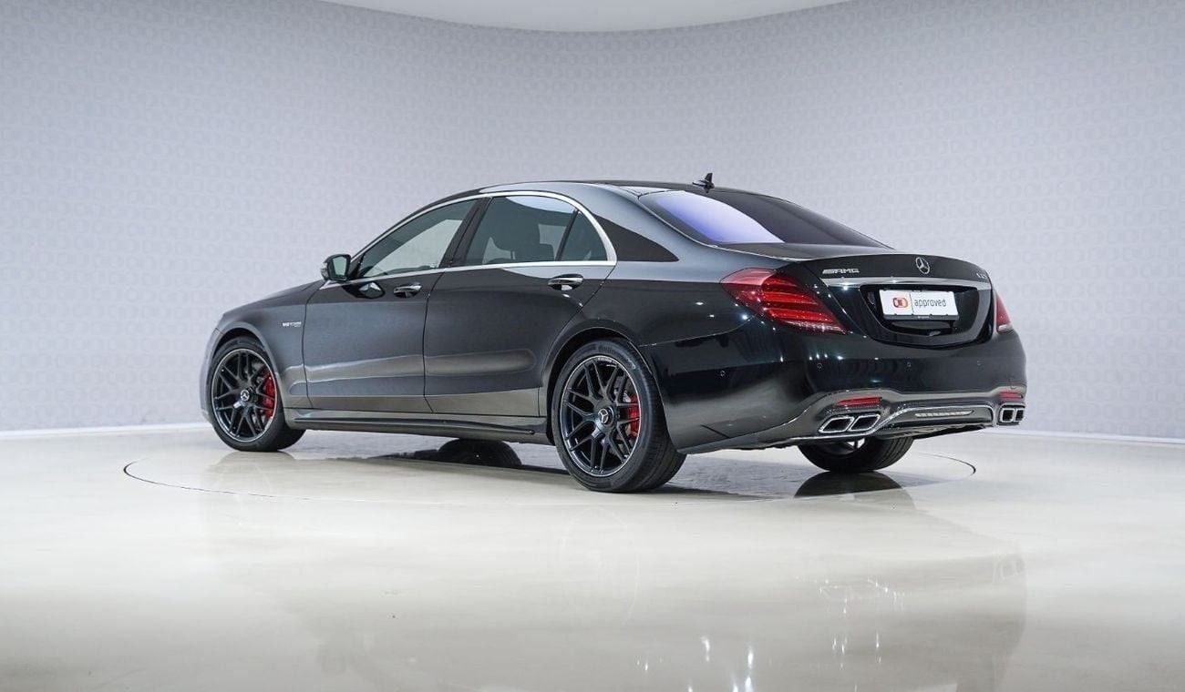 مرسيدس بنز S 63 AMG - AED 6,954 P/M - 2 Years Warranty