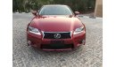 Lexus GS350 Platinum option GCC with warranty till 2018