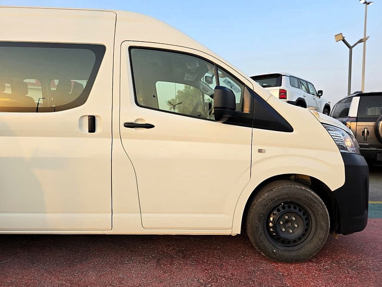 Toyota Hiace GL Toyota Hiace High roof Black pumber 2.8l Diesel M/T with MoonRoof White color 2026 Model
