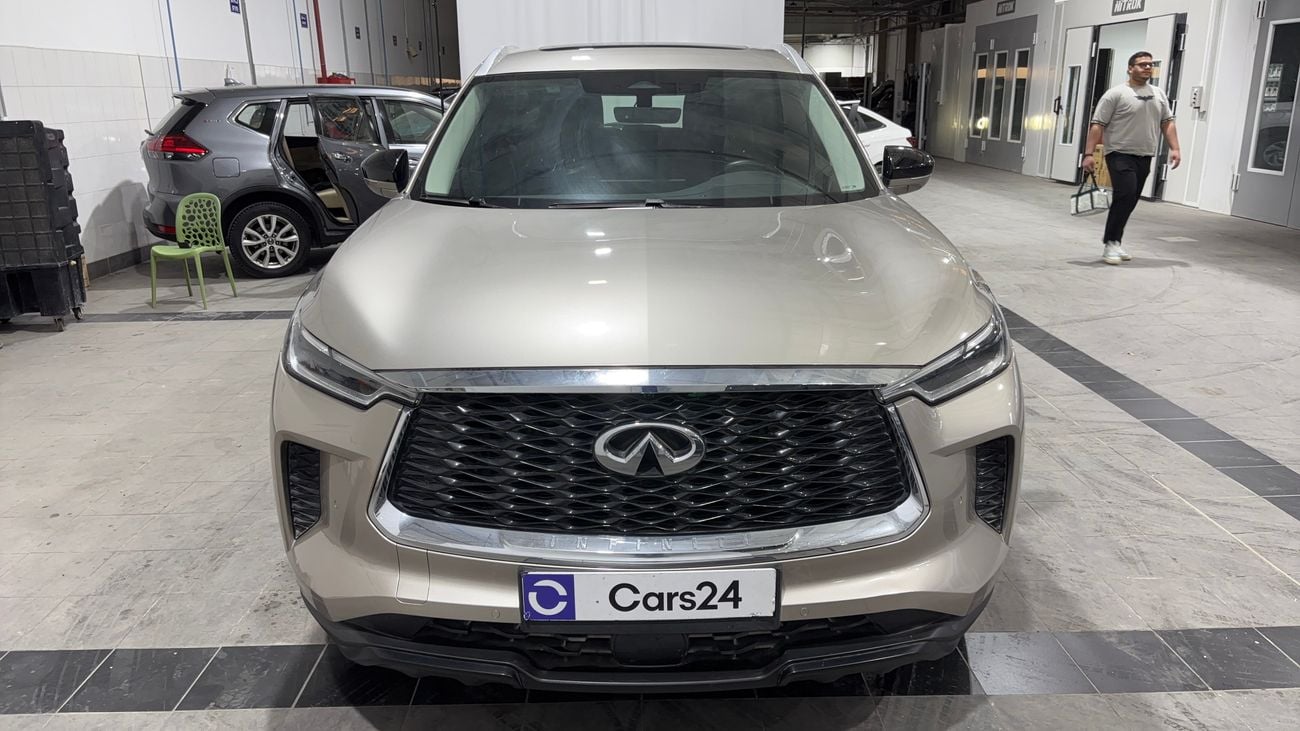 إنفينيتي QX60 2024 LUXE | AED 2079/Month | 0 DP | 30 Day Return | Warranty | Service History