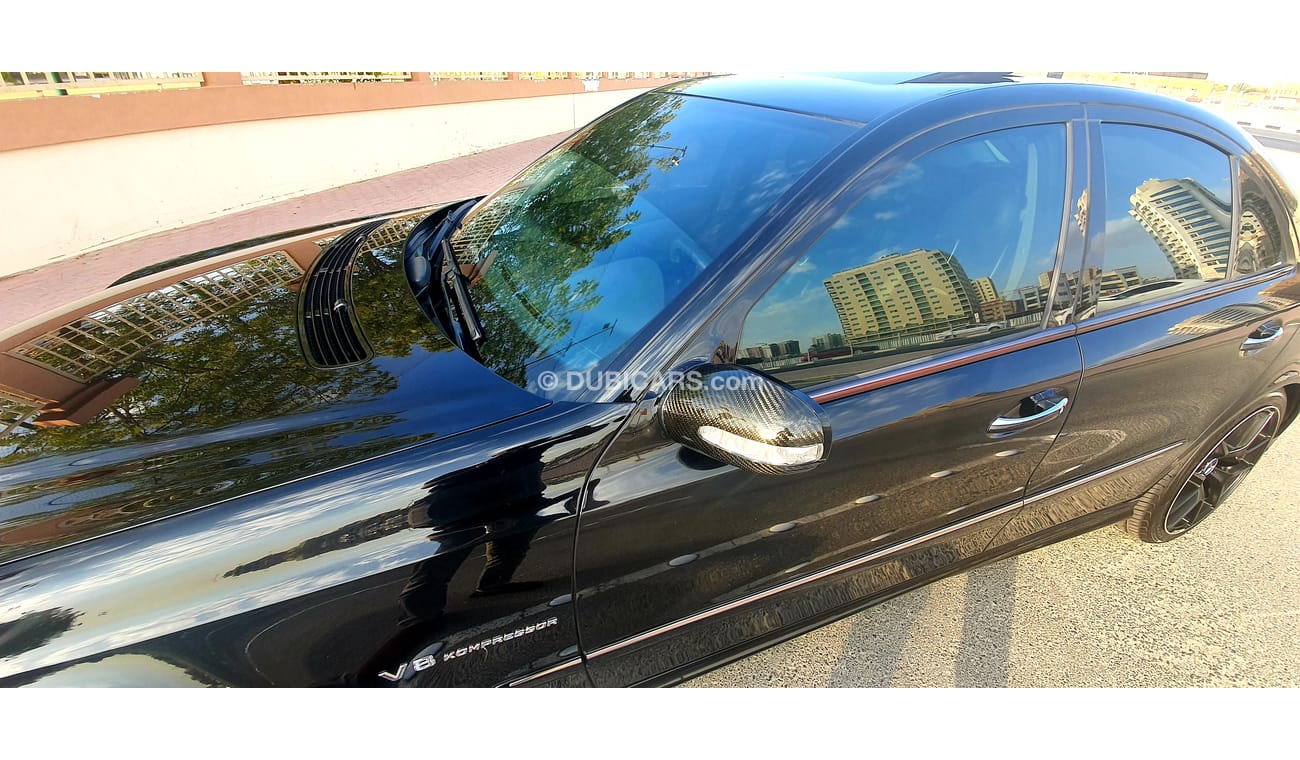 Mercedes-Benz E 55 AMG supercharger