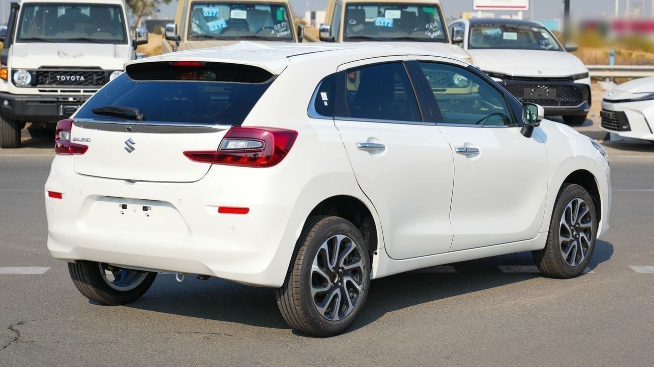سوزوكي بالينو جديد كلياً 2026 سوزوكي Baleno GLX (N-BAL15-P-26-GLX-2) محرك 1.5 لتر هاتشباك – مواصفات أفريقية | جاهز