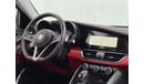 ألفا روميو جوليا 2017 Alfa Romeo Giulia Veloce Q4, Warranty, Full Alfa Service History, Low Kms, GCC