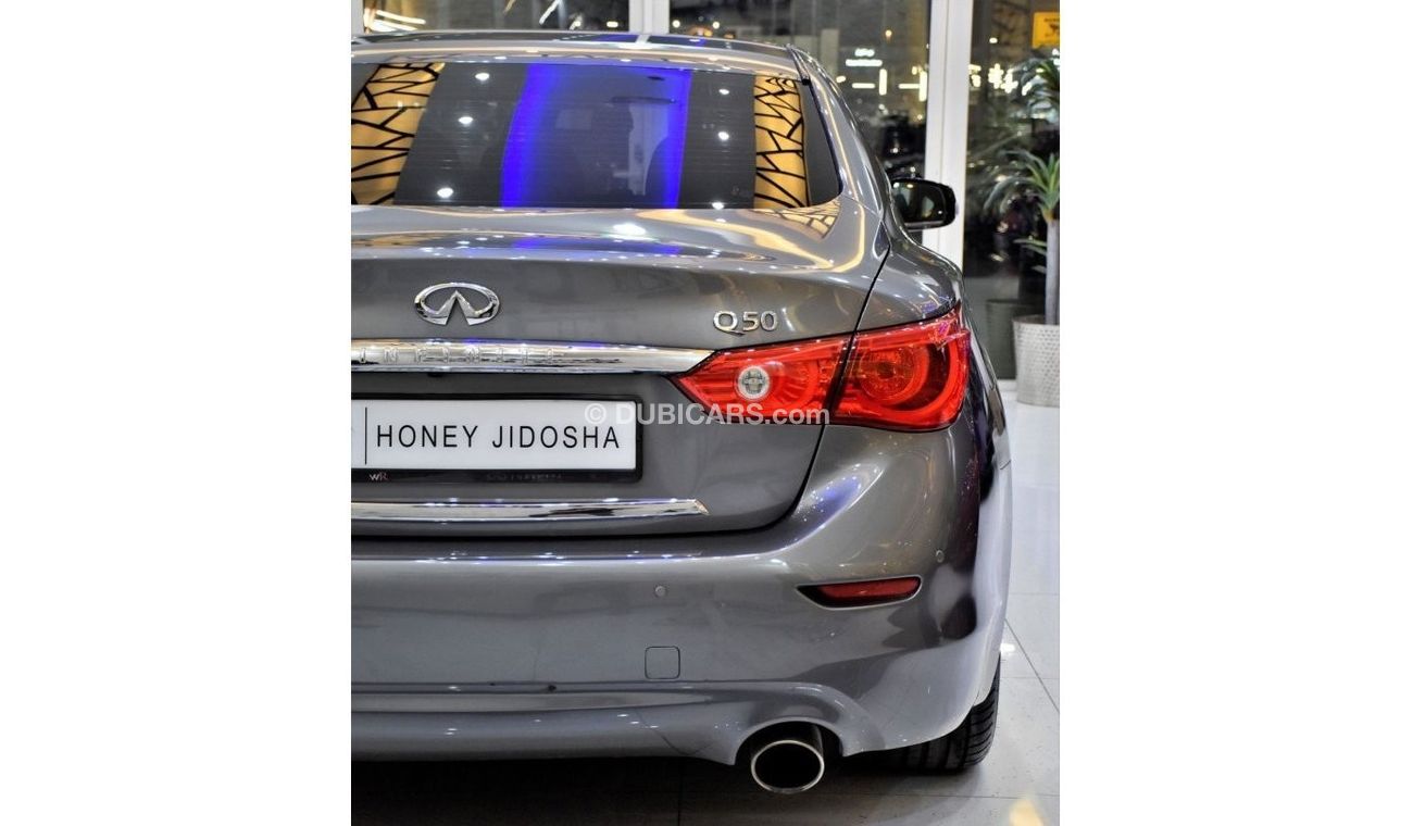Infiniti Q50 EXCELLENT DEAL for our Infiniti Q50 2.0t ( 2017 Model ) in Grey Color GCC Specs