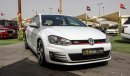 Volkswagen Golf GTI FULL SERVICE HISTORY GCC SPECIFICATION