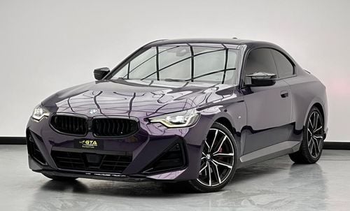 BMW M240i xDrive 3.0L 2022 BMW M240i M-Sport, April/2027 BMW Warranty + Service Contract, BMW Full Service His