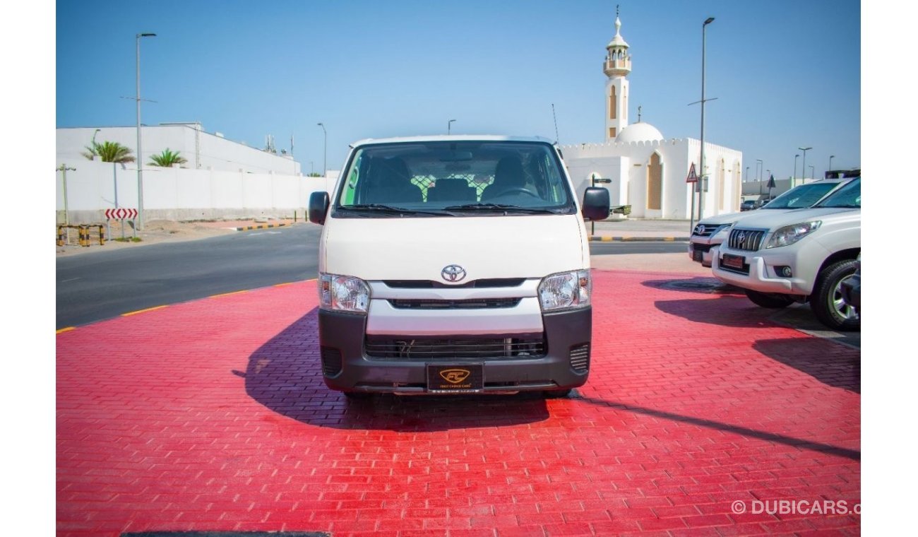 Toyota Hiace GL - Standard Roof 2018 | TOYOTA HIACE | GL STD-ROOF DELIVERY VAN | 3-STR 5-DOORS | GCC | VERY WELL-