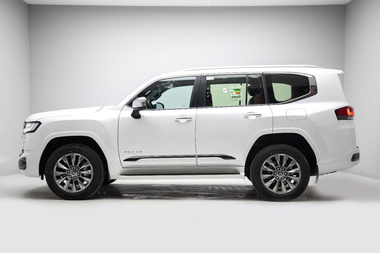 Toyota Land Cruiser VXR 3.5L - Platinum White Pearl Inside Red | Export Only