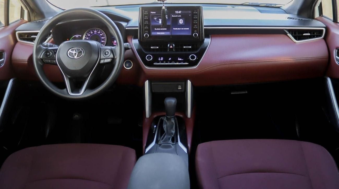 تويوتا كورولا كروس 1.8L XL (HEV) Toyota Corolla Cross Hybrid 1.8L 2022 GCC Original Paint Accident Free, excellent cond