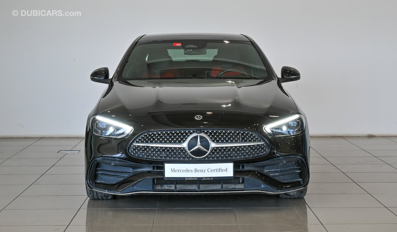 مرسيدس بنز C200 SALOON / Reference: VSB 32779 Certified Pre-Owned with up to 5 YRS SERVICE PACKAGE!!!