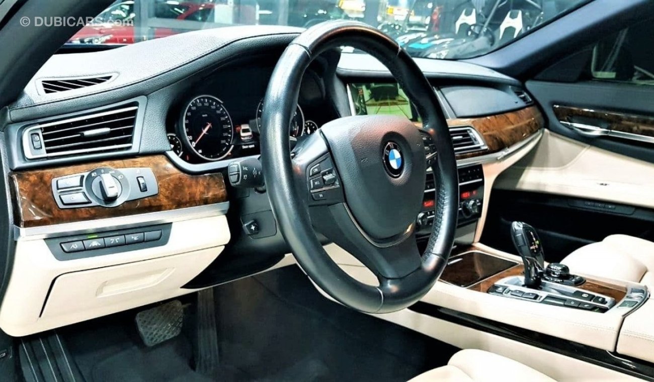 بي أم دبليو 750 BMW 750LI 2013 MODEL GCC CAR IN PERFECT CONDITION WITH 100% ORIGINAL PAINT FOR 65K AED ONLY