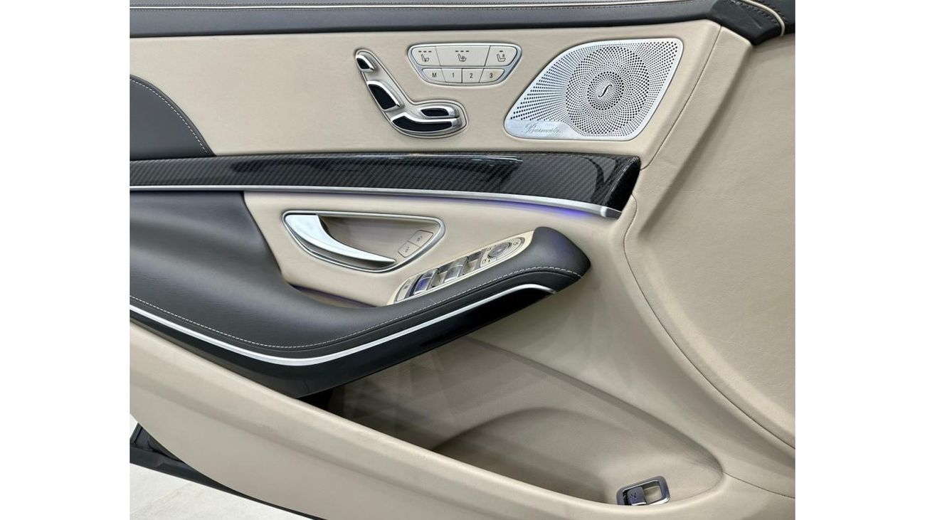 Mercedes-Benz S 63 AMG Std 2015 Mercedes Brabus S63 AMG 4MATIC, 1 Of 1, Full Service History, Fully Loaded, GCC