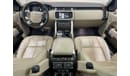 Land Rover Range Rover 2014 Range Rover Vogue SE Supercharged, Range Rover Service History, GCC
