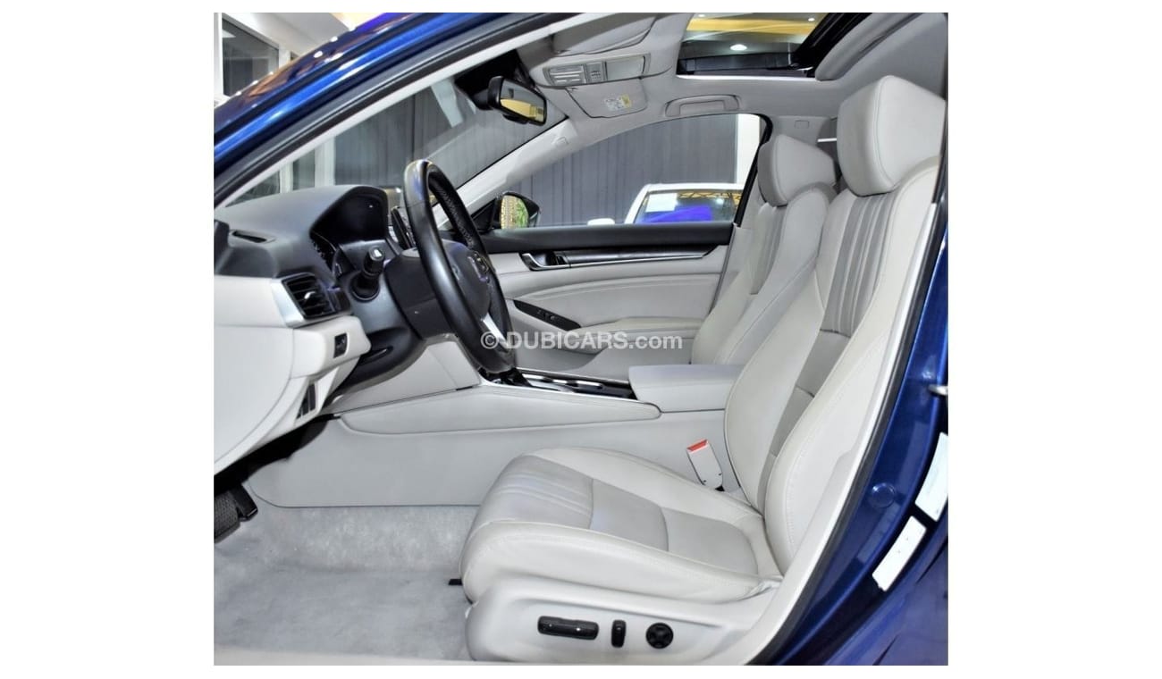 Honda Accord EXCELLENT DEAL for our Honda Accord ( 2019 Model ) in Blue Color GCC Specs