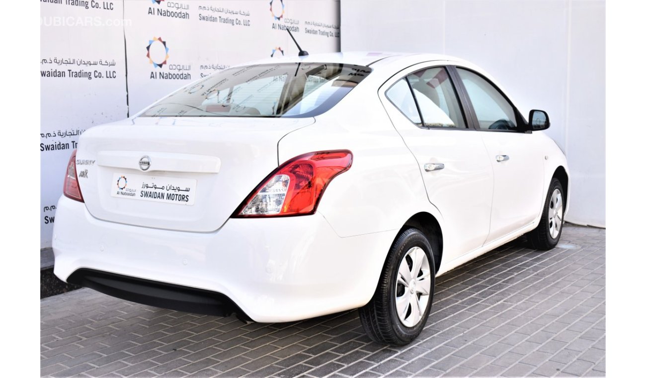 Nissan Sunny AED 529 PM | 1.5L SV GCC DEALER WARRANTY