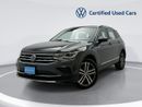 فولكس واجن تيجوان ELEGANCE 2.0L | Panoramic Sunroof with Leather Seats | VW Certified | GCC Specs | Showroom Co